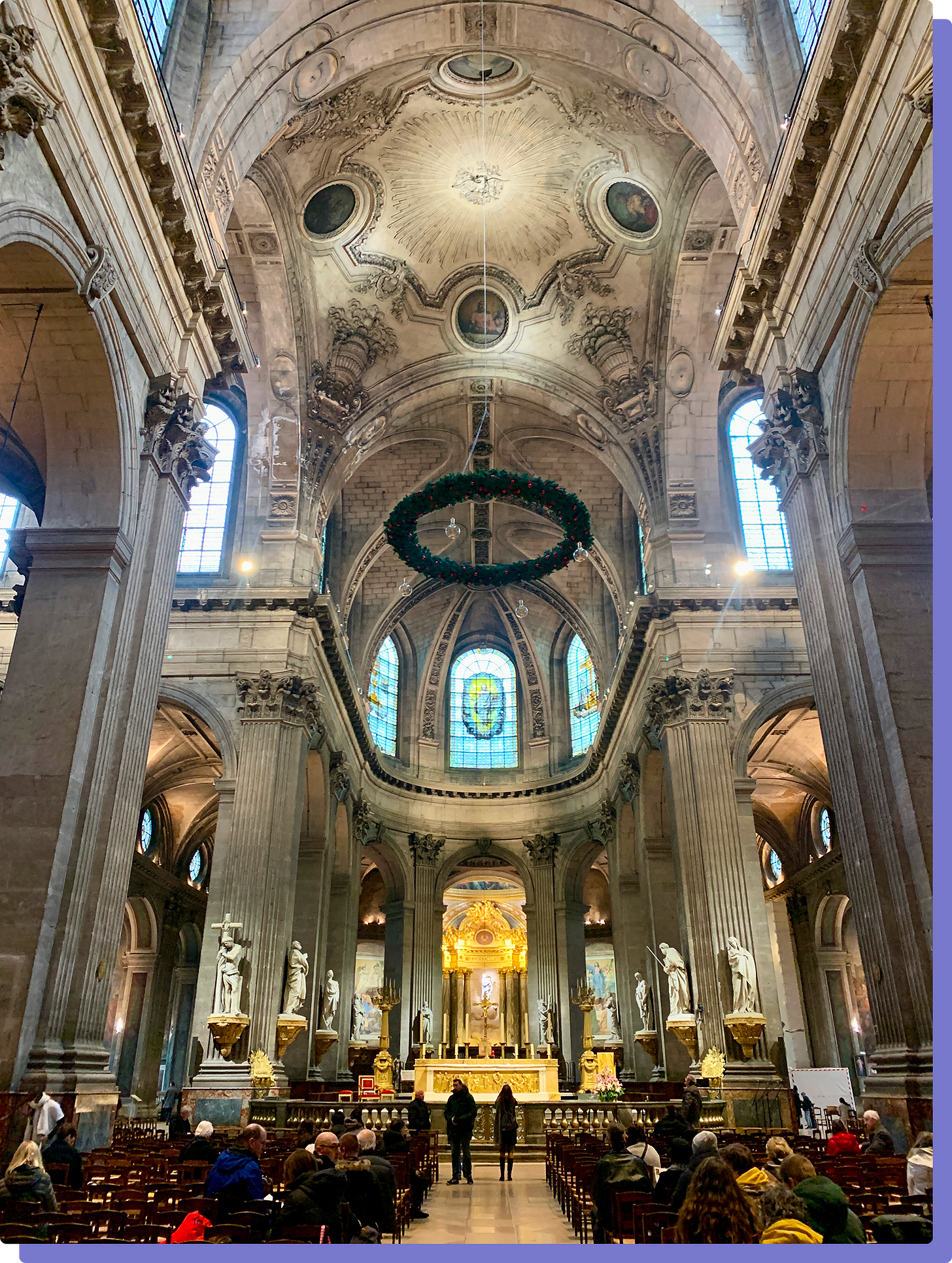 Interior of the Église Saint-Sulpice
