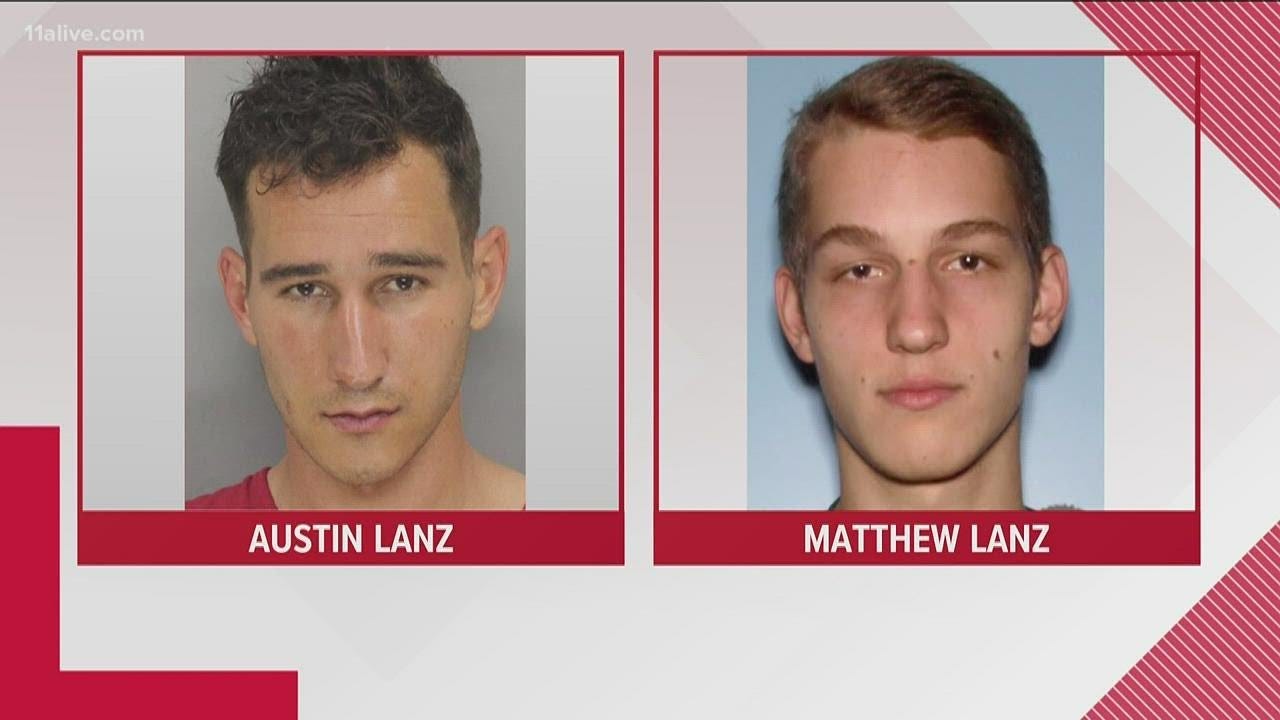 Matthew Lanz - brother of Austin Lanz - suspected in couple's murder and  police officer's stabbing