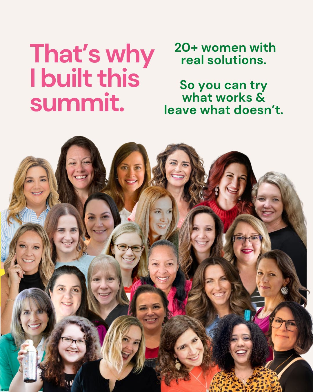 Poster for What's for Dinner?: The Summit featuring a variety of women