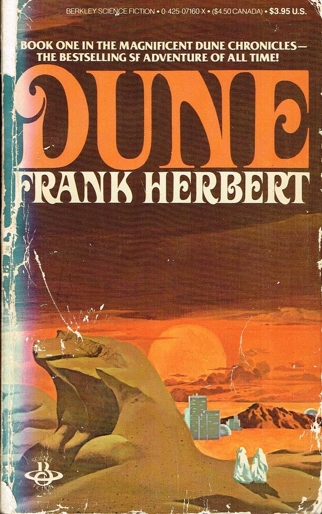 Book Cover Throwback: Dune – Raven Oak