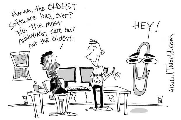 Even anti-virus software couldn’t protect you from Clippy ...
