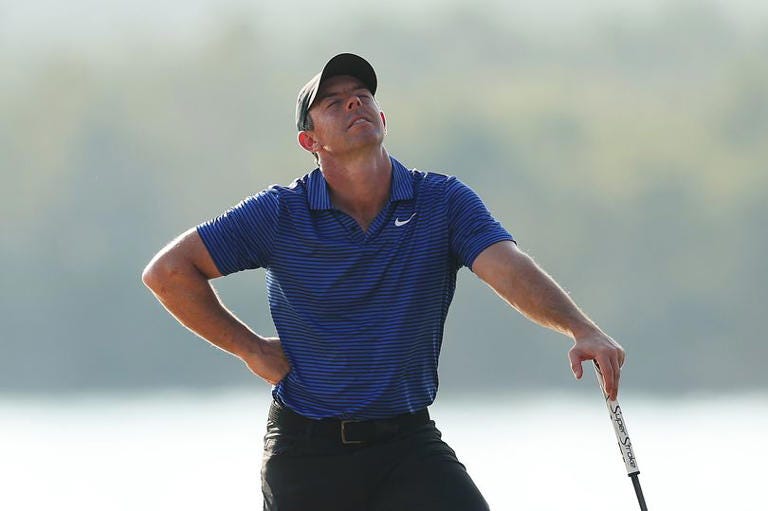 Rory McIlroy pipped to post in Abu Dhabi as golf star claims biggest win of  his career