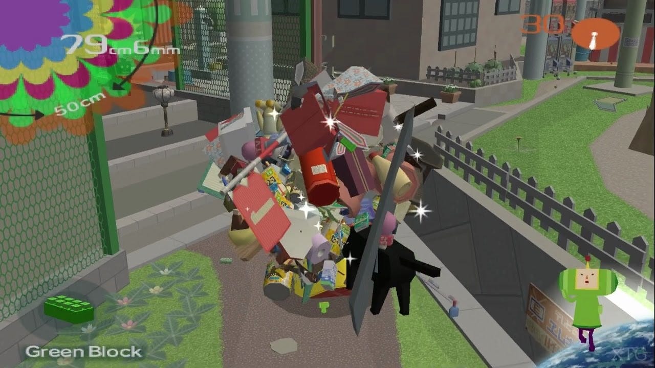 Katamari Damacy PS2 Gameplay HD (PCSX2)