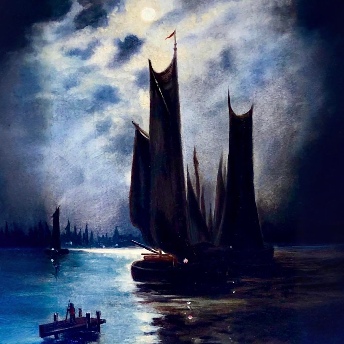 May be art of sail and boat
