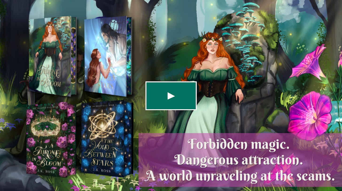The Thorned Sigil Duology Kickstarter banner The Thorned Sigil Duology Kickstarter banner