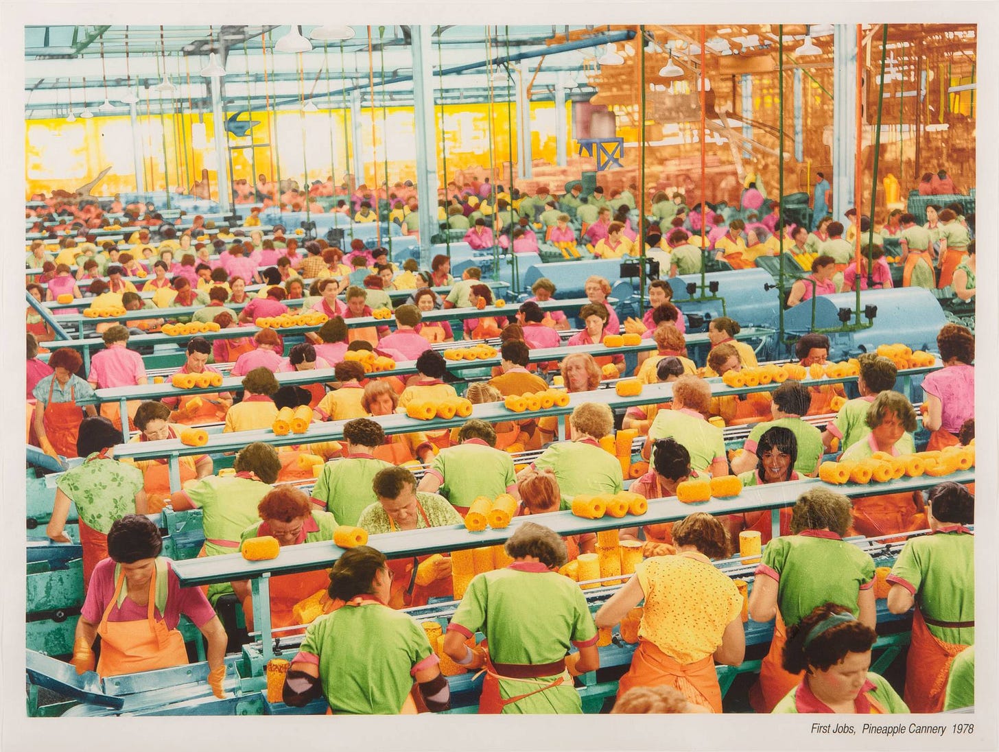 Tracey Moffatt, First Jobs, Pineapple Cannery 1978, 2008   