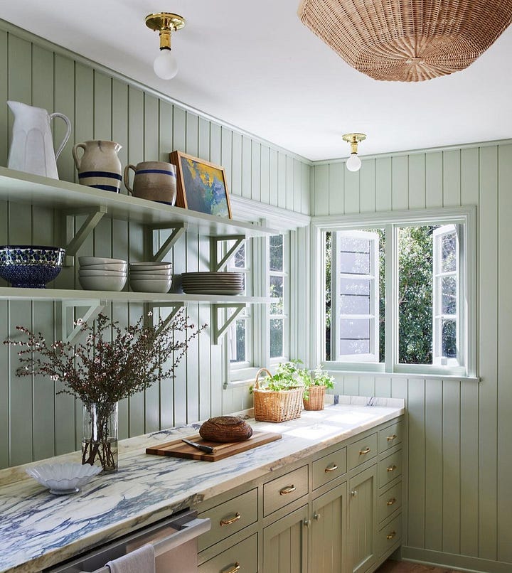 Clean organized kitchens