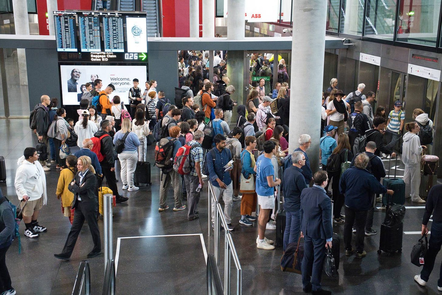 Airport Passengers Waiting