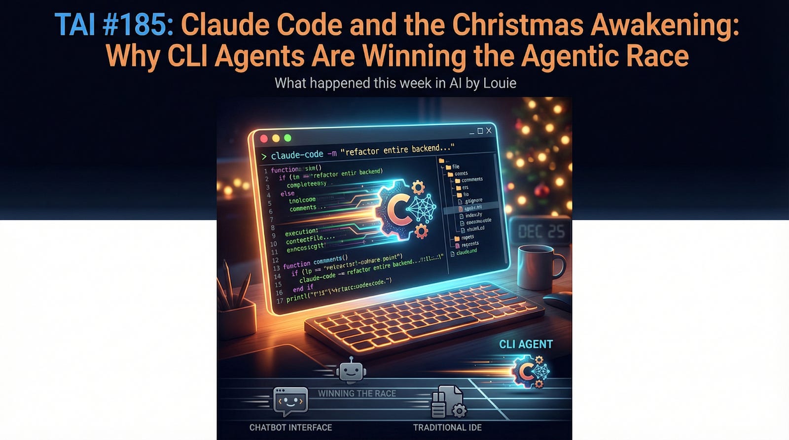 TAI #186: Claude Code and the Christmas Awakening: Why CLI Agents Are ...