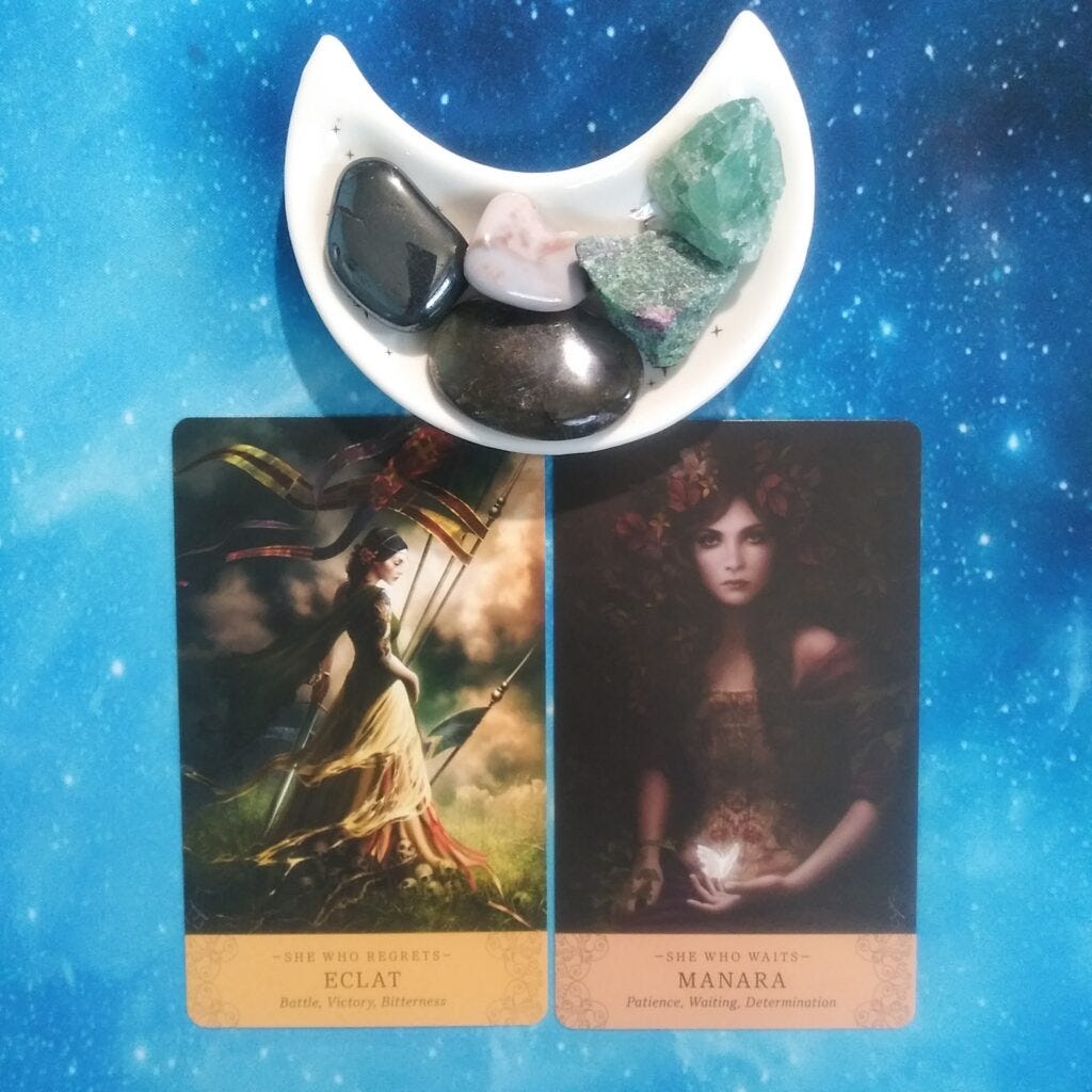 A Message from the Universe ~ Stay Focused! Elle Qui Oracle Cards