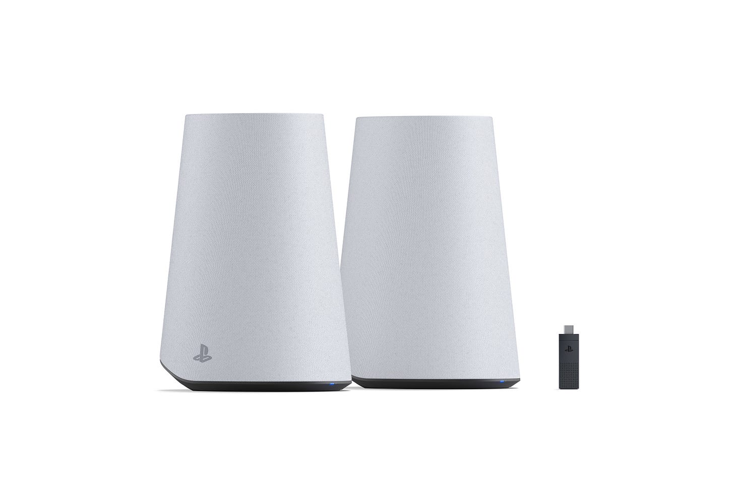 PlayStation Pulse Elevate wireless speakers white