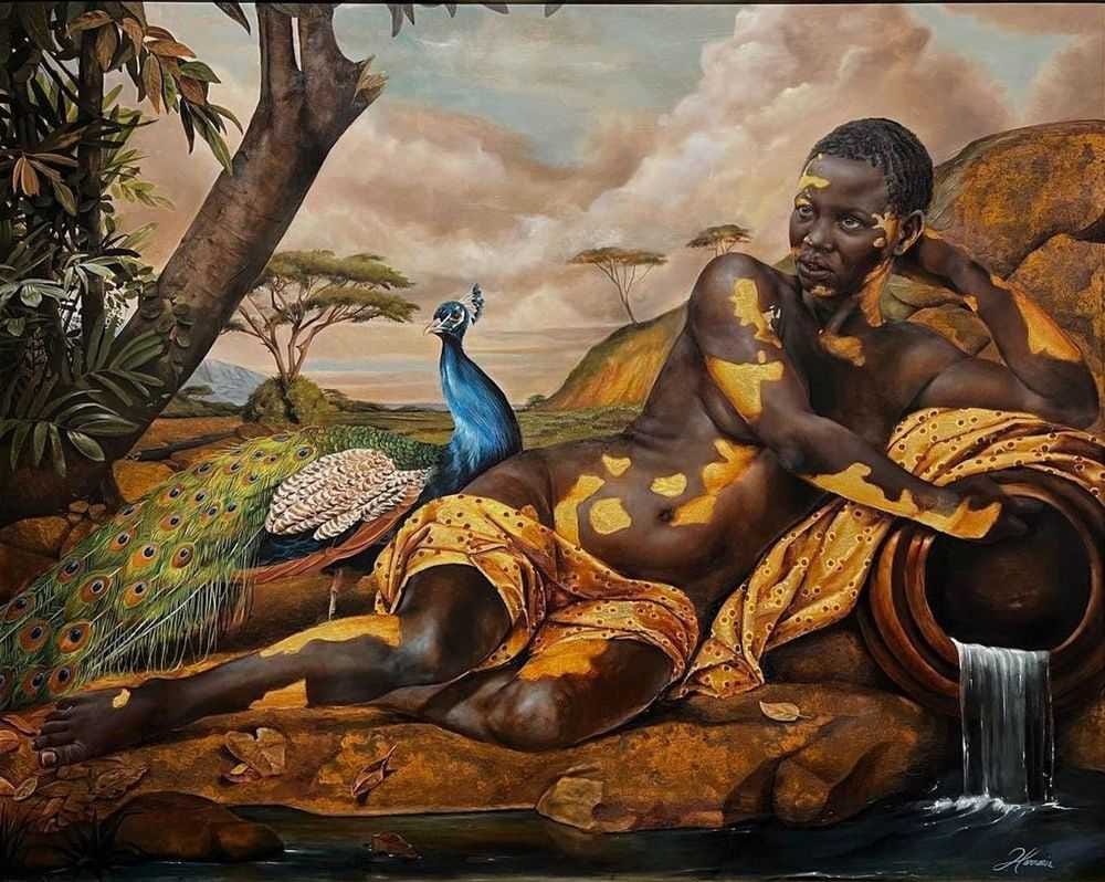 Oshun Osogbo Print by Harmonia Rosales - Buy & Sell Harmonia Rosales Prints  | FairArt