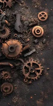 See related image detail. Mechanical gears and cogs in motion | Premium AI-generated image
