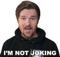 Im Not Joking Jimmy Sticker - Im Not Joking Jimmy Elvis The Alien - Discover & Share GIFs