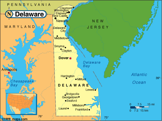 Delaware Base and Elevation Maps Delaware Base and Elevation Maps