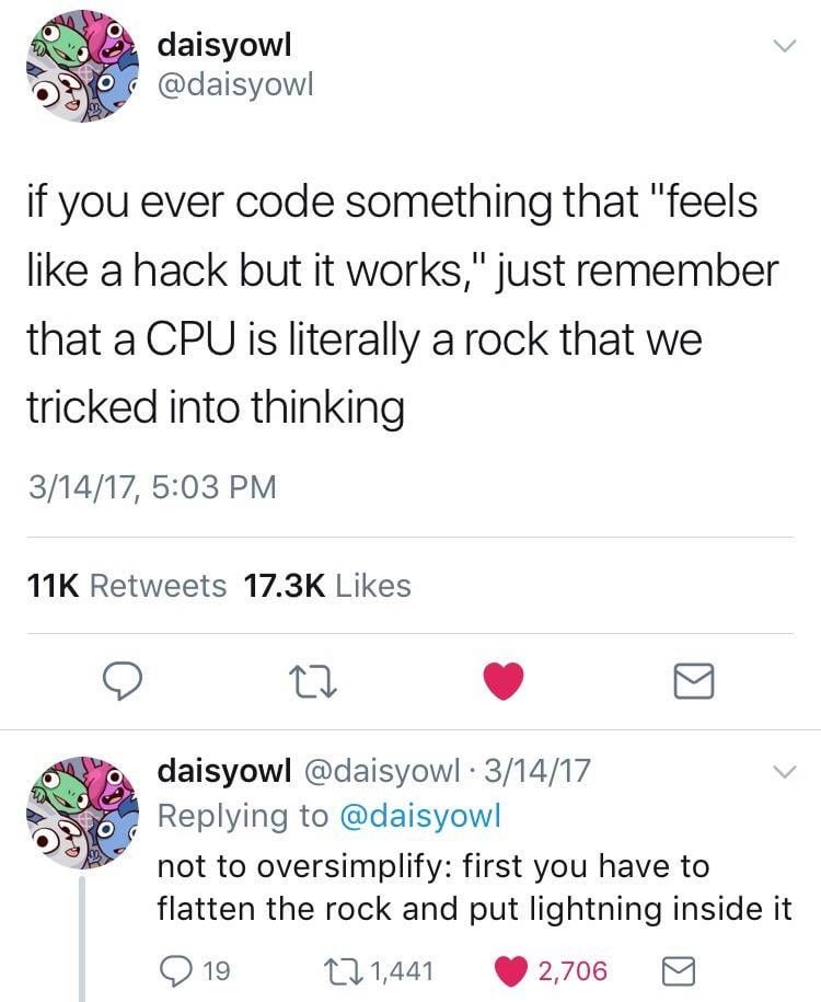 CPUs : r/ProgrammerHumor