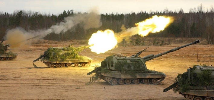 Russian Artillery Can Lob Shells At Ukrainian Troops With 10 Seconds' Notice