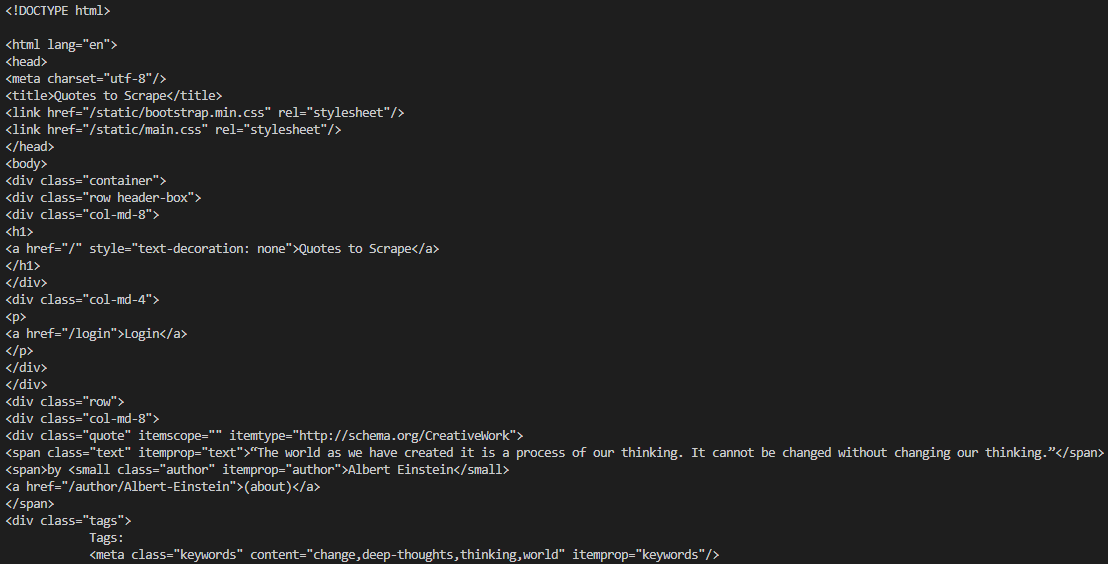 Raw HTML by Federico Trotta