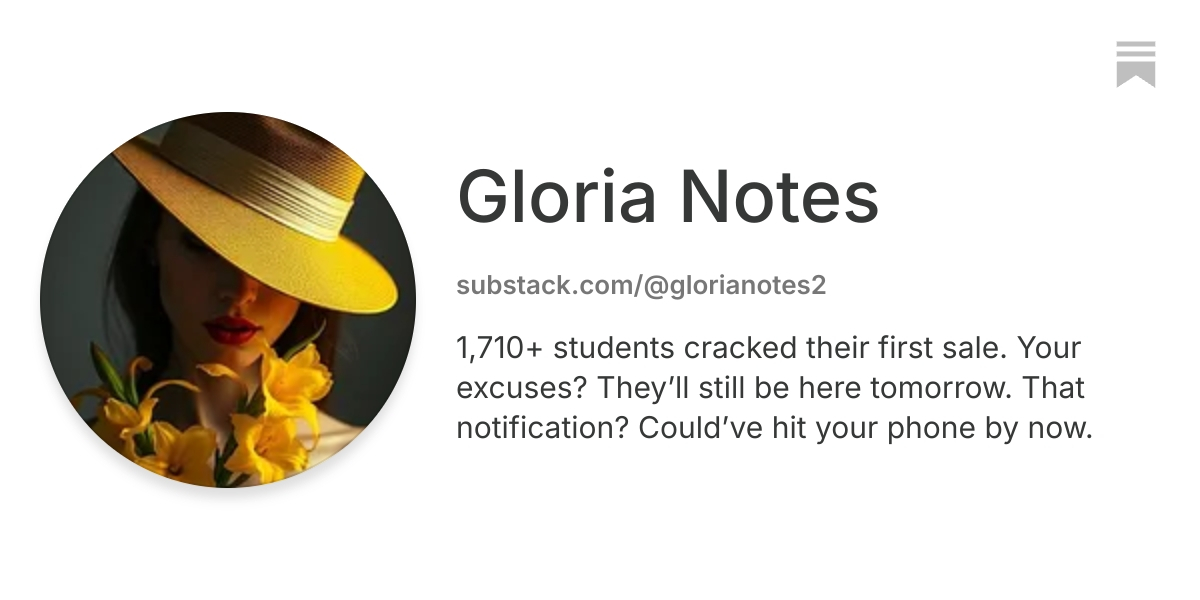 Gloria Notes | Substack