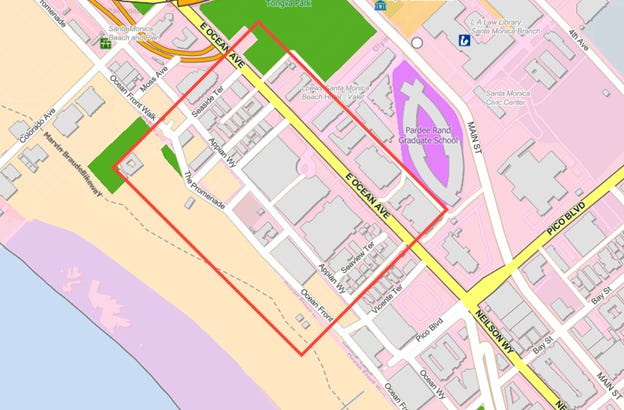Scott Inn Map Scotts Addition - by Mark Gorman - The Street Seen