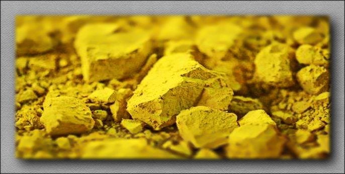 Yellowcake Uranium U308