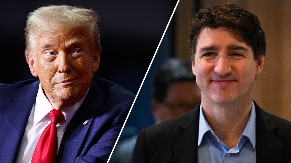 Trump boasts of 'very productive meeting' with Canadian PM Trudeau at  Mar-a-Lago | Fox News