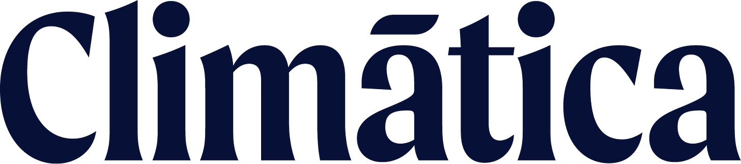logo de climática, el medio español sobre cambio climático y medioambiente