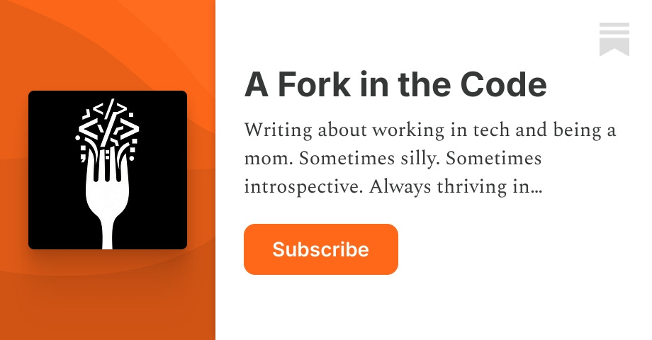 A Fork in the Code | Substack
