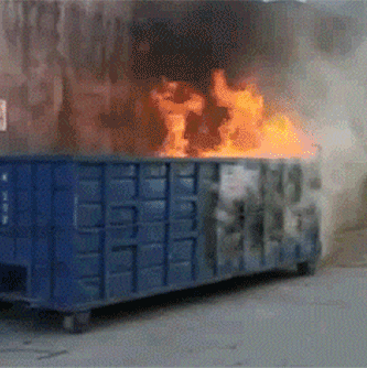 True Story Behind the 2016 Election Dumpster Fire GIF True Story Behind the 2016 Election Dumpster Fire GIF