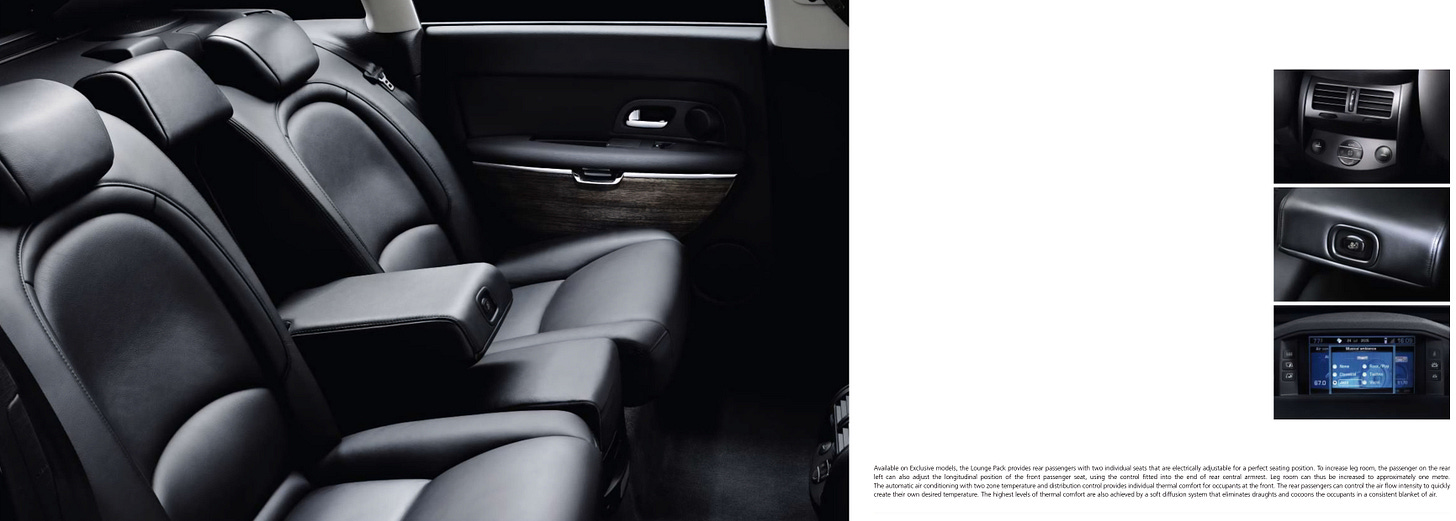 Citroën C6 2006 brochure interior Citroën C6 2006 brochure interior