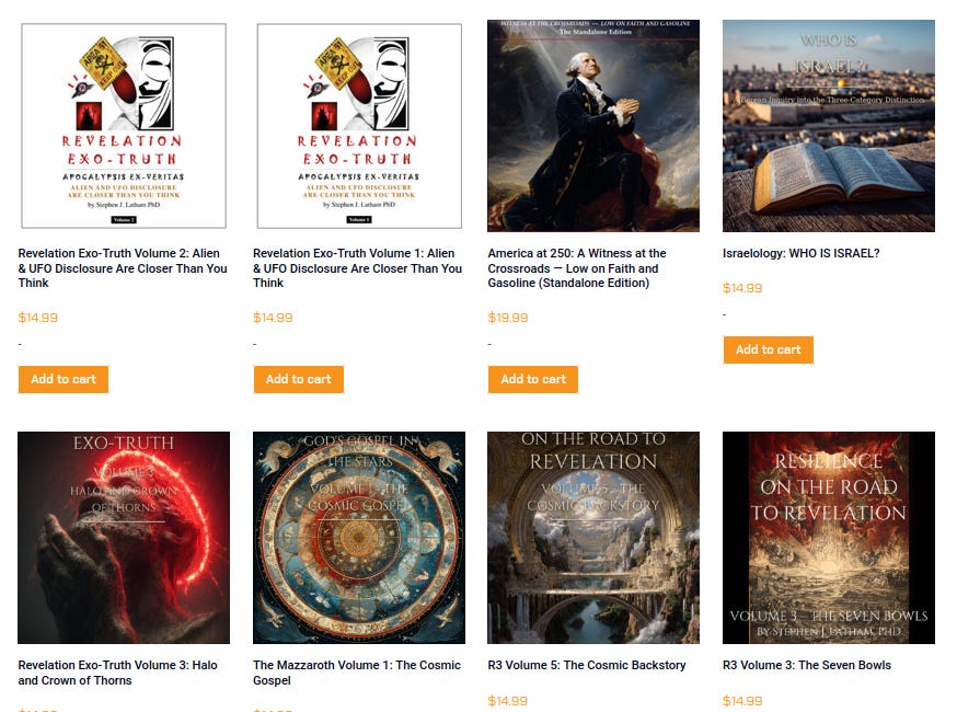 The Cosmic Library Opens UPDATED — Eleven Volumes Live This Independence Day Weekend