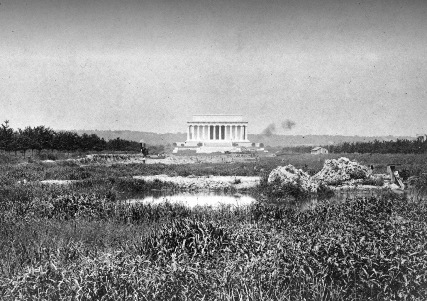 When DC was literally a swamp. : r/washingtondc