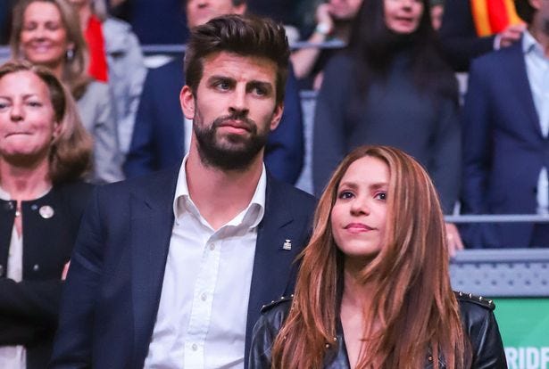 Shakira announces split from Gerard Pique amid 'cheating' allegations  surrounding Barcelona star - Mirror Online