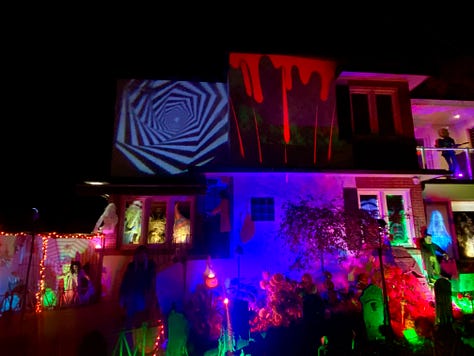 Playing... with images. The sights, sounds and sentiments of Halloween.