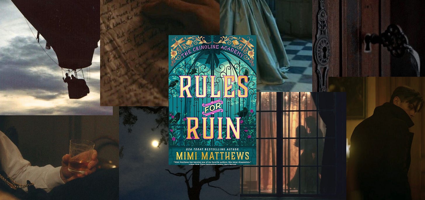 Rules for Ruin moodboard