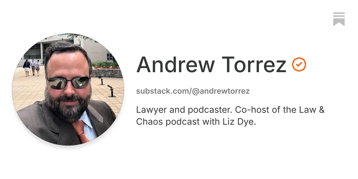 Andrew Torrez | Substack