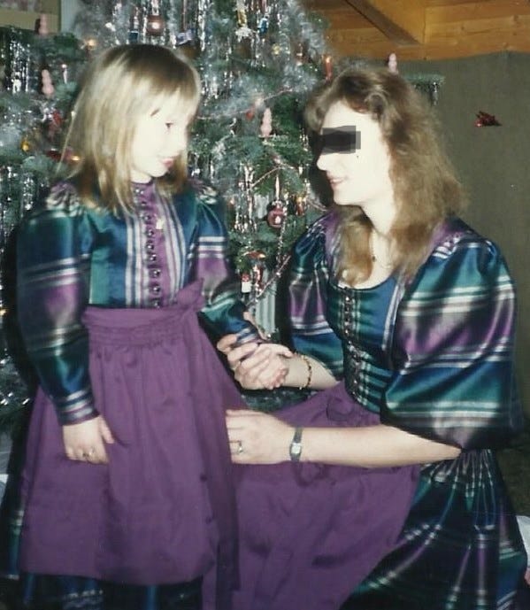 My Mother and I (4 years old). Copyright by Author