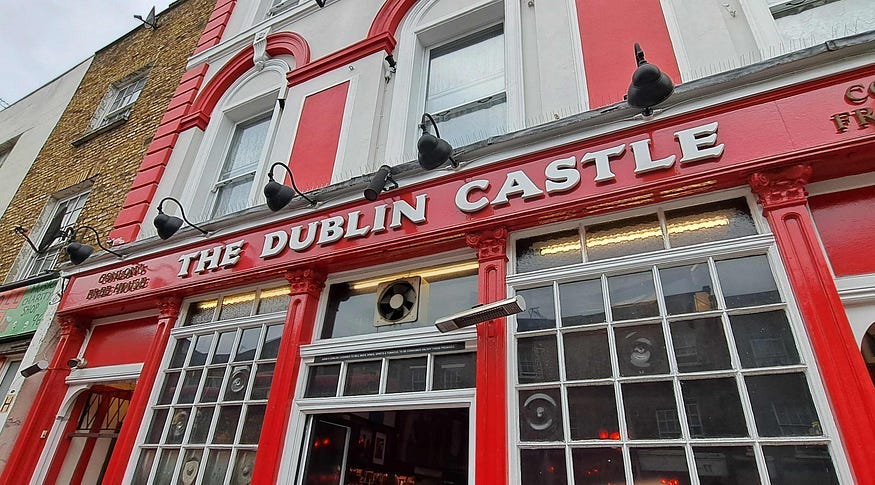 The front of the Dublin Castle Camden