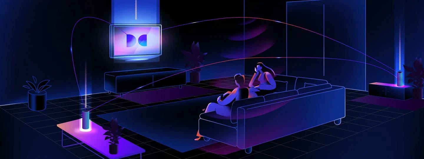 Dolby wireless surround sound | Xybercraft — Tech Articles  | Judah Estrada | Substack