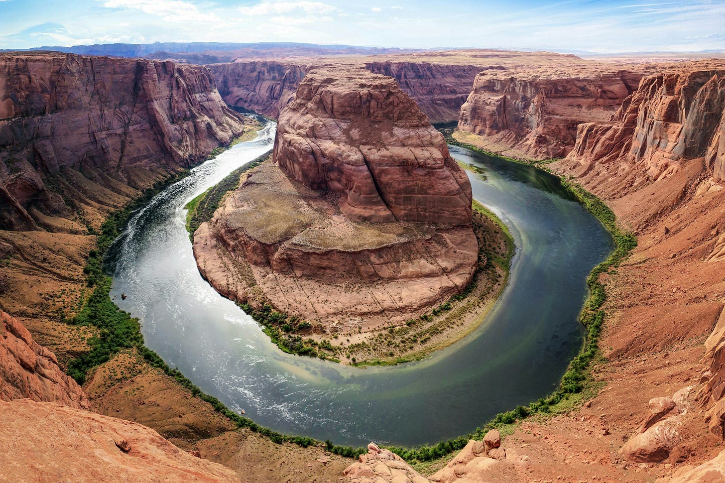 A section of the Grand Canyon
