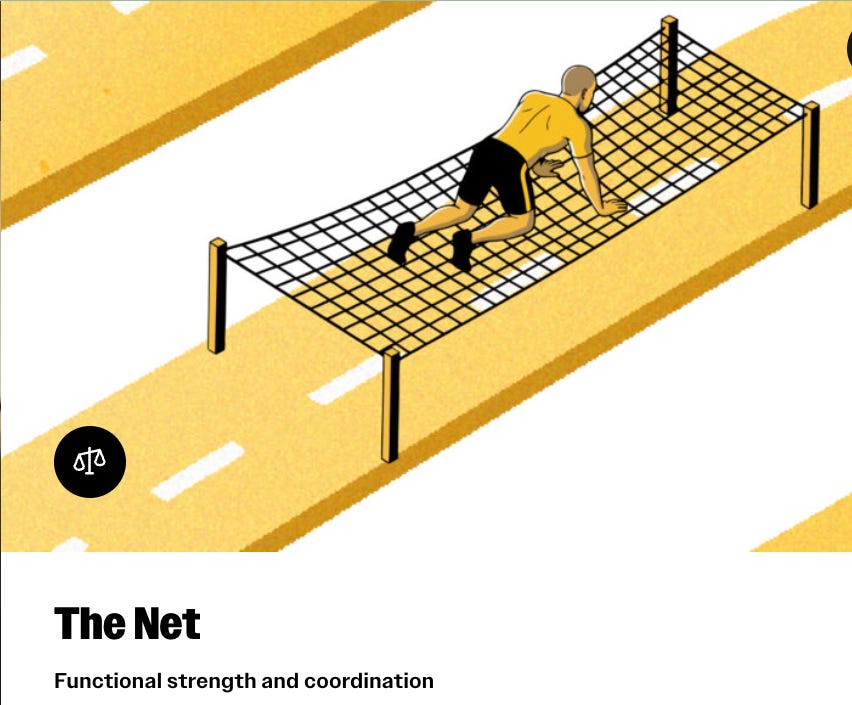 Illustration from How I am training for the Super Age Games in November