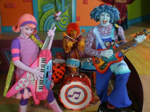 The Doodlebops inside