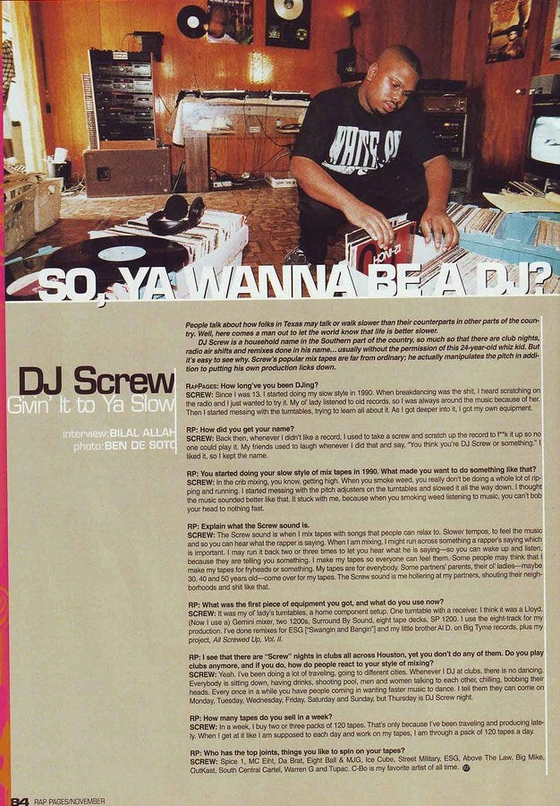DJ Screw, June 27, 'Madvillainy,' A Tribe Called Quest and the