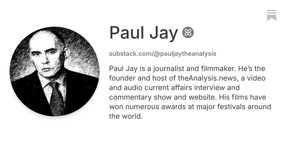 Paul Jay | Substack
