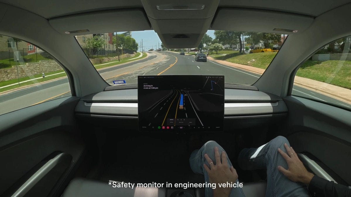 Tesla Starts Testing Steering Wheel-less Cybercabs in Austin - Not a Tesla App Tesla Starts Testing Steering Wheel-less Cybercabs in Austin - Not a Tesla App