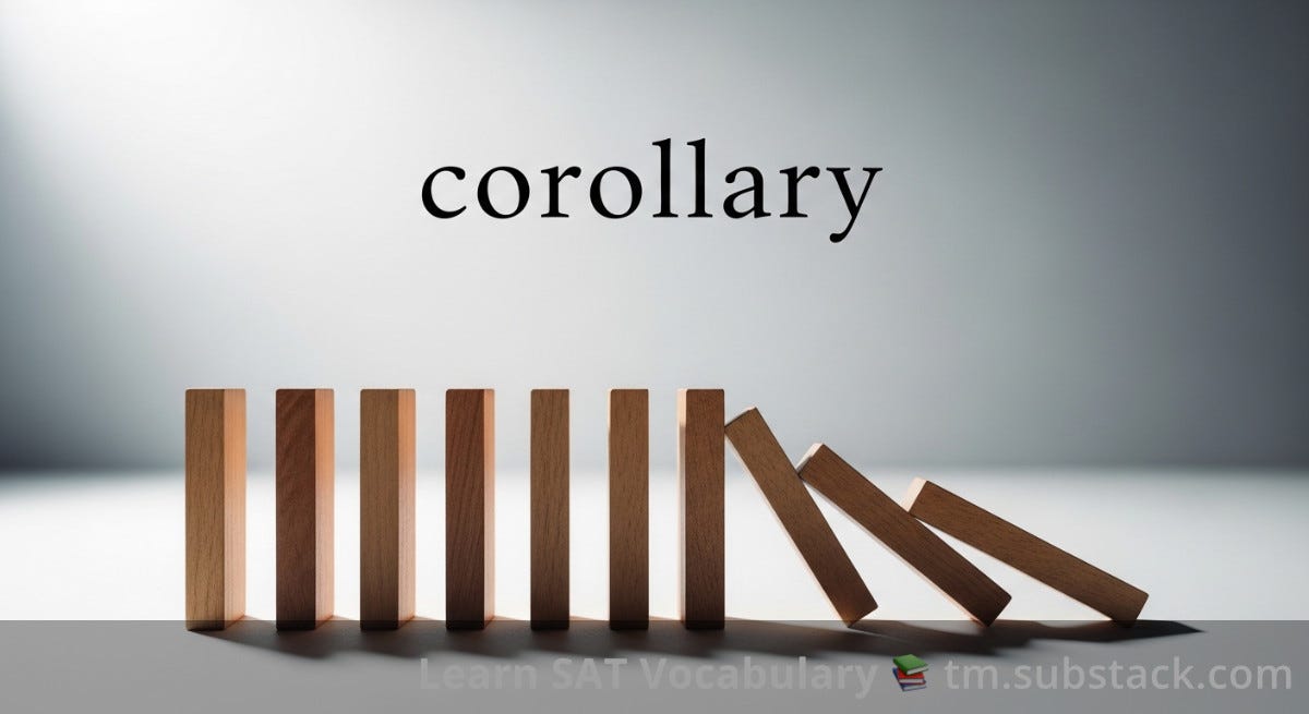 Corollary — Meaning, Definition, & Examples | SAT Vocabulary
