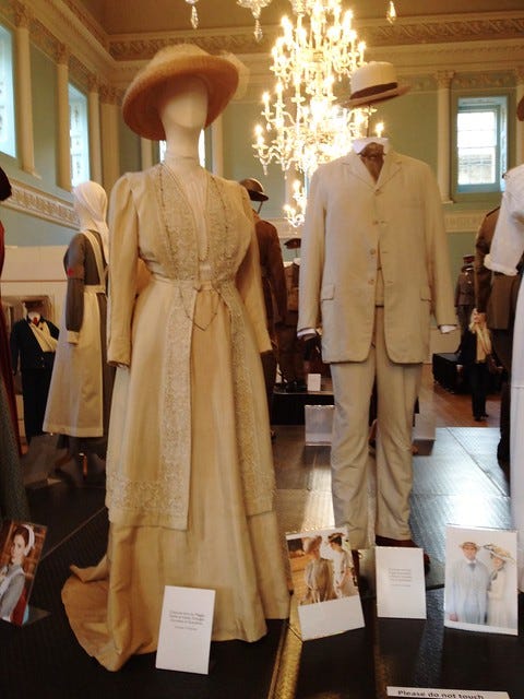 Costumes from Downton Abbey Costumes from Downton Abbey