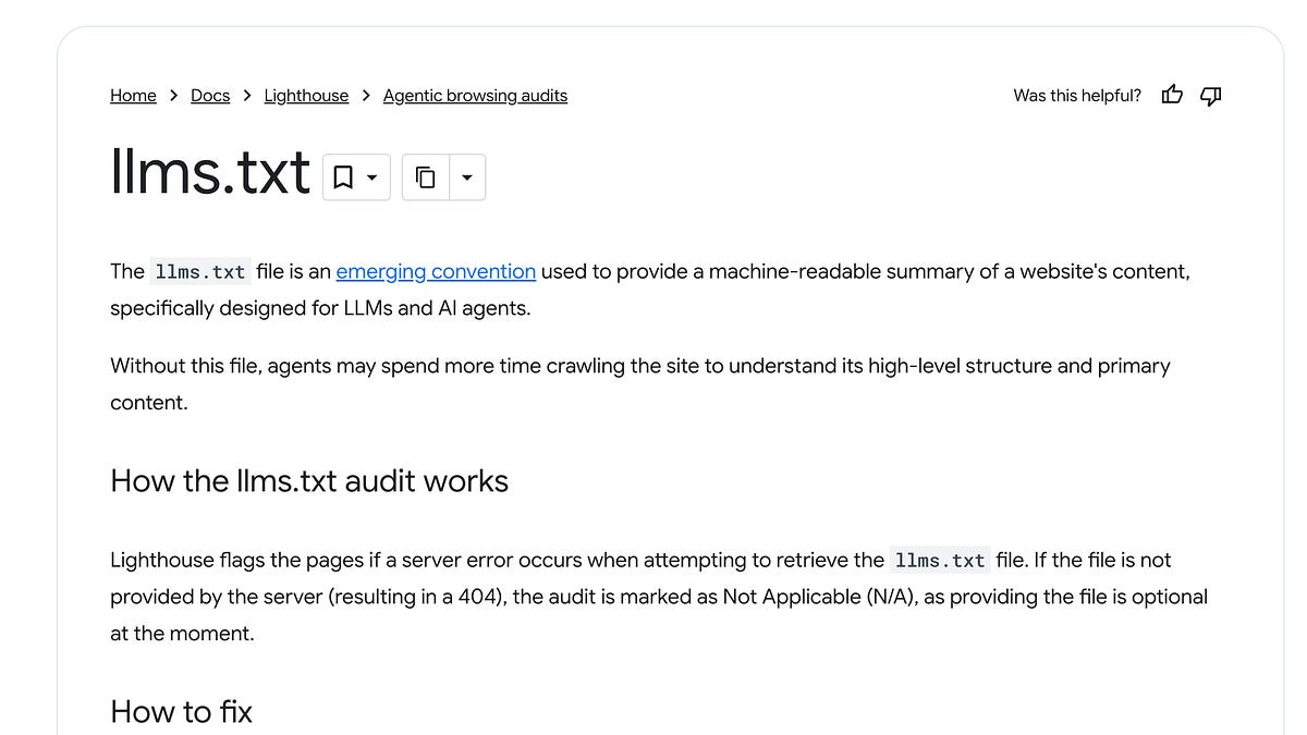 The llms.txt argument is the wrong argument (4 minute read)