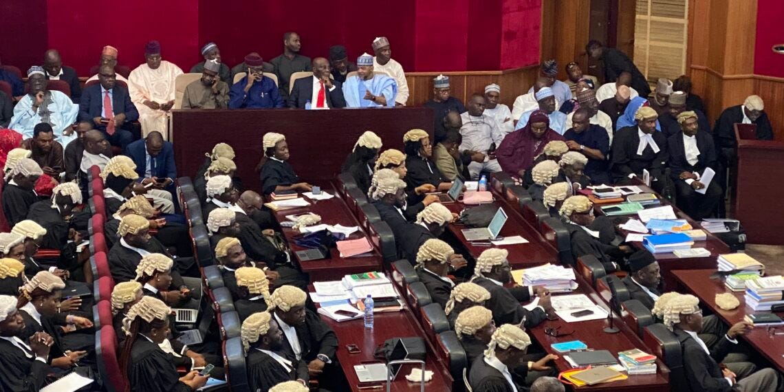 Election petition court photos