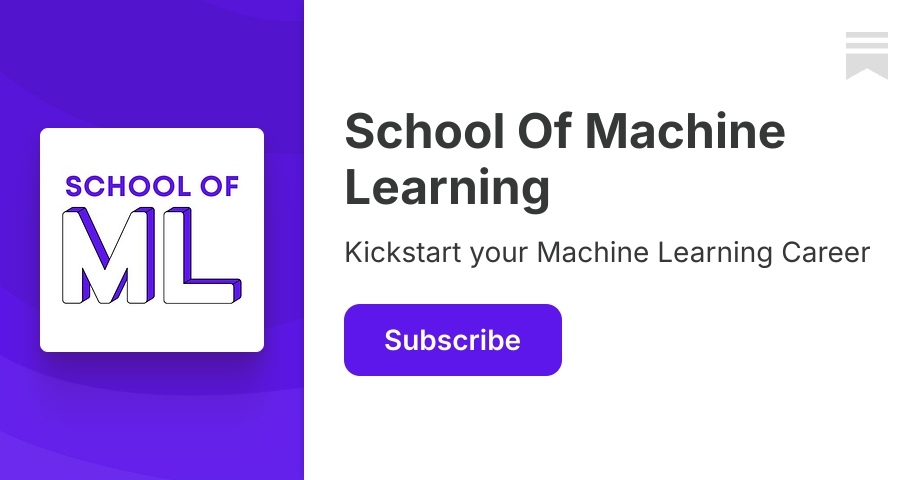 School Of Machine Learning | Smitha Kolan | Substack
